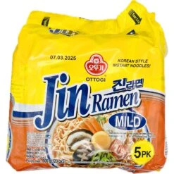 Ottogi Jin Ramen Mild (5x120g) 600g