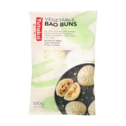 Yutaka Vegetable Bao Buns 510g (6x85g)(Frozen)