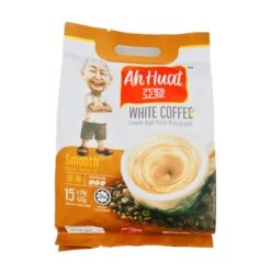 Ah Huat Instant White Coffee 3 In 1 Smooth (28g*15Pcs) 420g