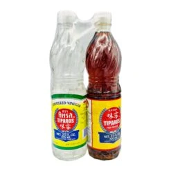 Tiparos Fish Sauce & Distilled Vinegar Twin Pack (700ml*2 Bottles) 1400ml
