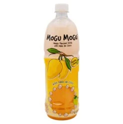 Mogu Mogu Mango Flavoured Drink With Nata De Coco (Coconut Gel) 1000ml