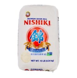 Nishiki Premium Grade Medium Grain White Rice 4.54kg