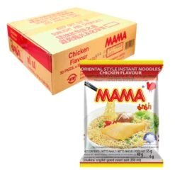 Box Of MAMA Oriental Style Instant Noodles Chicken Flavour (55g*30Pcs)