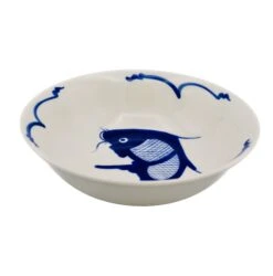 Carp Design Shallow Bowl (7 Inch)