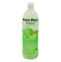 Mogu Mogu Melon Flavoured Drink With Nata De Coco (Coconut Gel) 1000ml