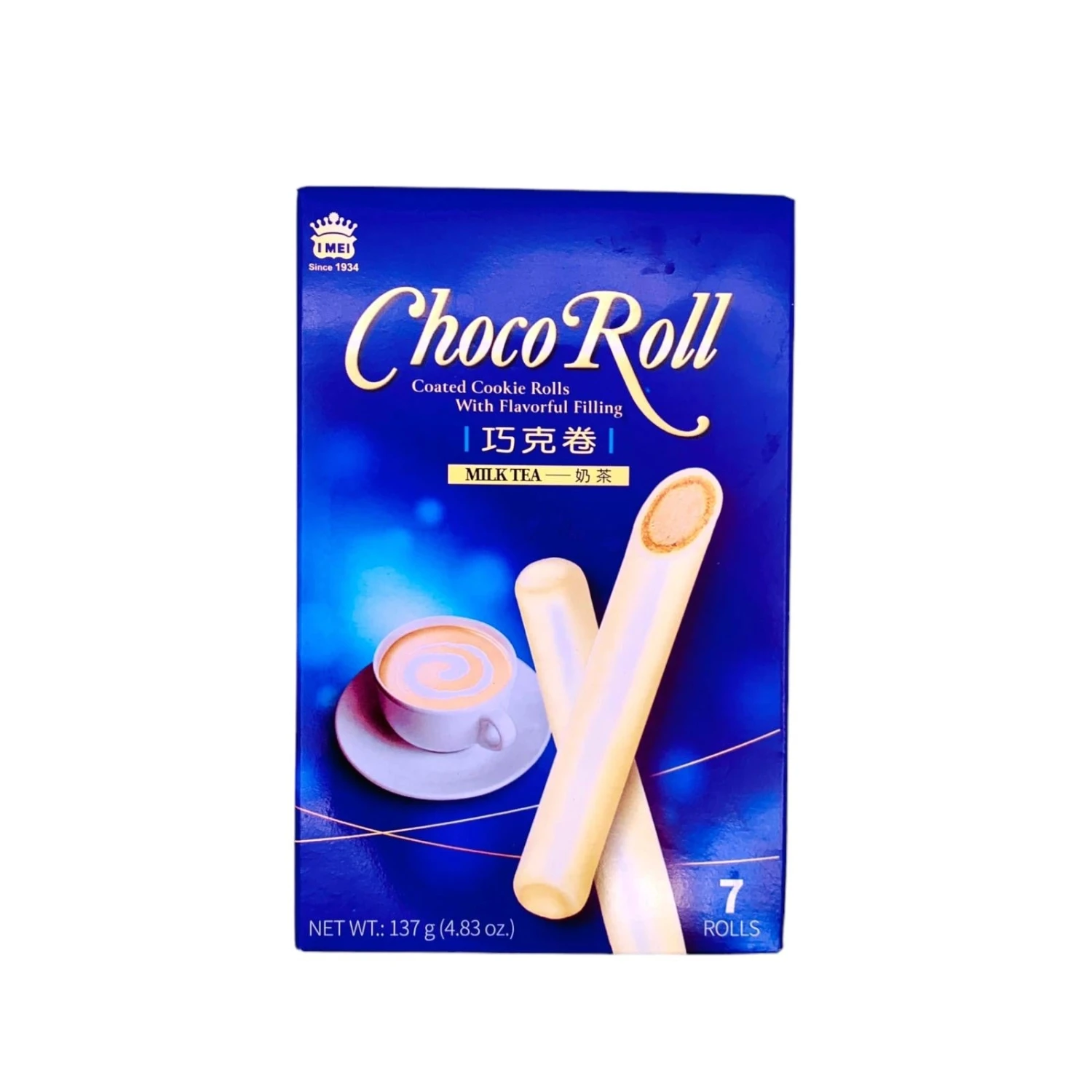 I MEI Milk Tea Choco Roll 137g 3 I MEI Milk Tea Choco Roll 137g