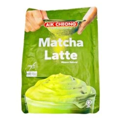 AIK Cheong Green Tea Matcha Latte (25g*12 Sachets) 300g