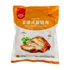Everbest Hong Kong Barbecue Mock Meat (Hong Kong Danging BBQ Vegetarian) 500g (Frozen)