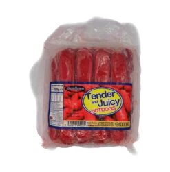 Mandheys Tender & Juicy Hotdogs With Jumbo Cheese 750g (Frozen)