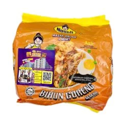 Nuuna Instant Fried Vermicelli Dry Stir Original Flavour (65g* 5 Bags) 325g