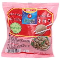 Oriental Kitchen Beef Meatballs 250g (Frozen)
