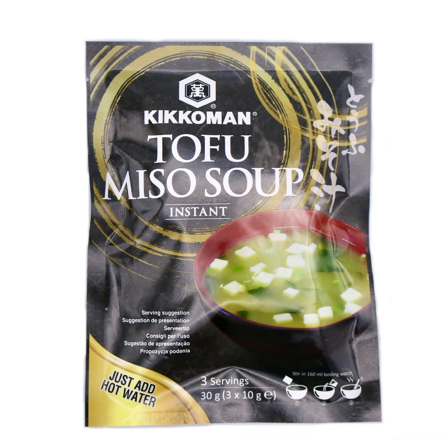 Kikkoman Instant Tofu Miso Soup 30g (3x10g) 3 Kikkoman Instant Tofu Miso Soup 30g (3x10g)