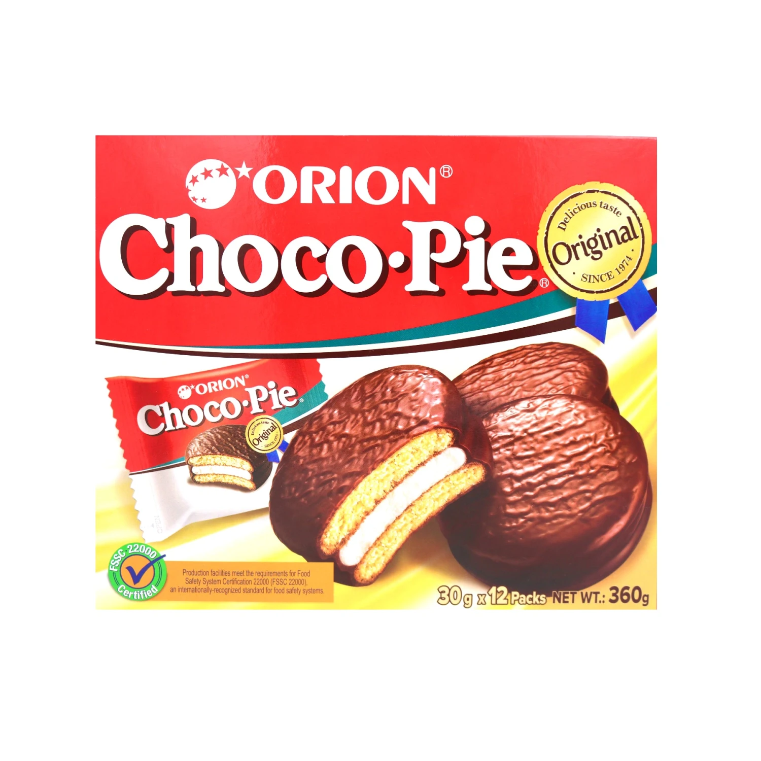 Orion Choco Pie 360g 3 Orion Choco Pie 360g