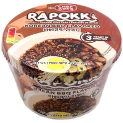 Chef Kim's Rapokki Bowl (Ramen + Topokki) - Korean BBQ Flavour 140g