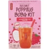 Pocas Instant Popping Boba Kit (Strawberry Dragon Fruit Oolong Tea) (3 Kits) 255g
