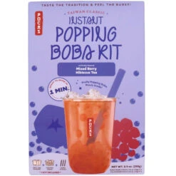 Pocas Instant Popping Boba Kit (Mixed Berry Hibiscus Tea) (3 Kits) 255g