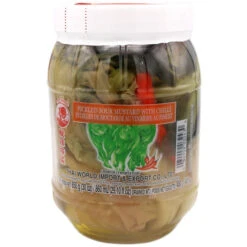 Cock Brand Pickled Sour Mustard With Chilli 850g
