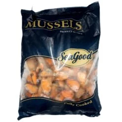 Seagood Mussels Fully Cooked 900g (Frozen)
