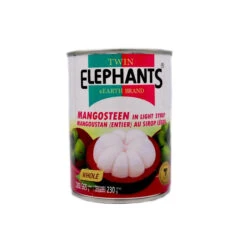 Twin Elephants Mangosteen In Light Syrup (Whole) 565g