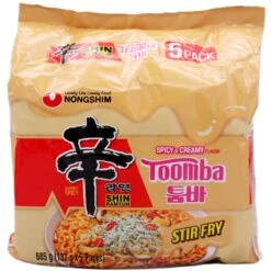 Nongshim Toomba Instant Noodles Spicy & Creamy Flavour (137g*5pcs) 685g