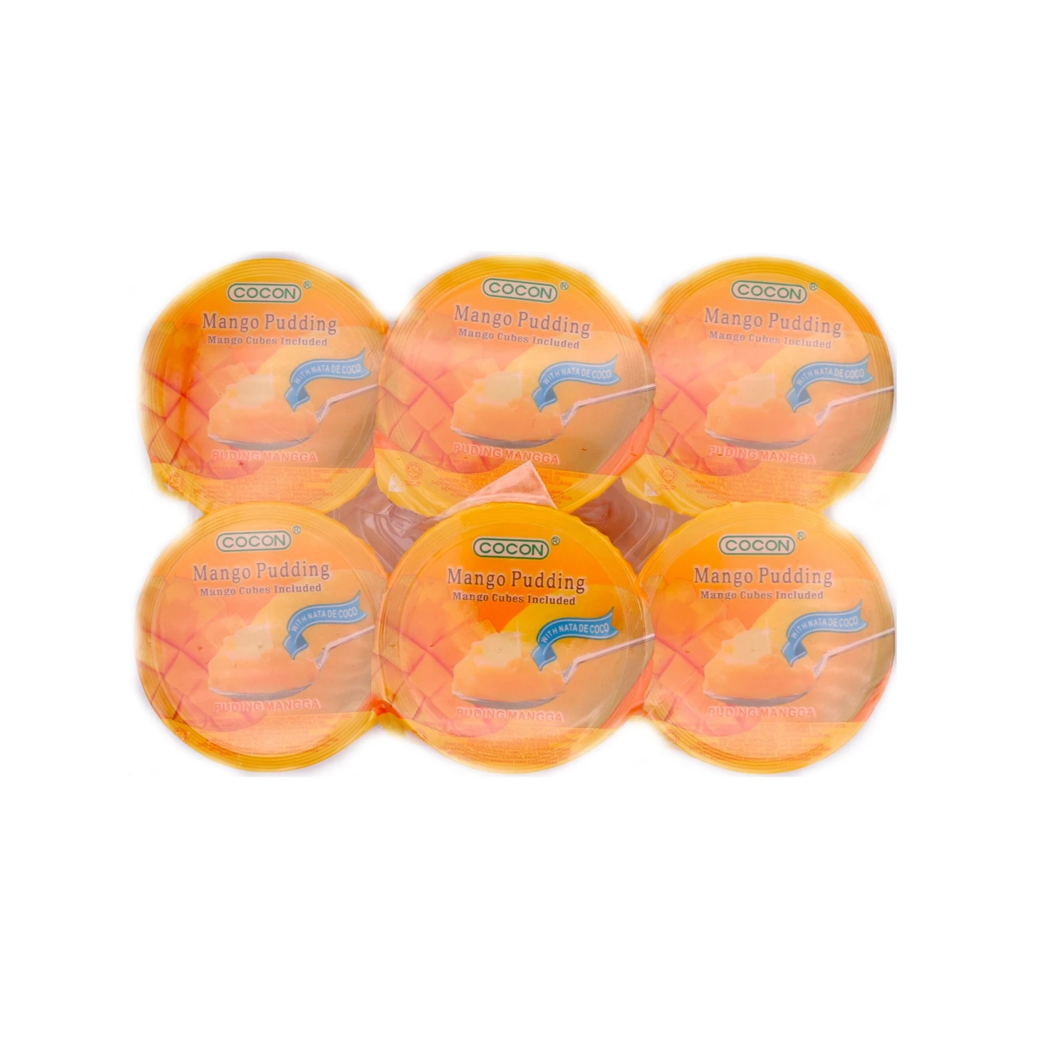 Cocon Mango Pudding With Mango Cubes 708g (6x118g) 3 Cocon Mango Pudding With Mango Cubes 708g (6x118g)