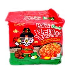 Samyang Buldak Kimchi Hot Chicken Flavour Ramen 675g (5x135g)