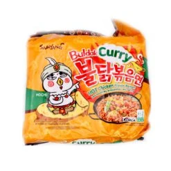 Samyang Buldak Curry Hot Chicken Flavour Ramen (HALAL) 700g (5x140g)