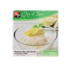 S&P Glutinous Rice With Durian In Coconut Cream 200g (Frozen)