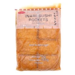 Yutaka Inari Sushi Pockets (Seasoned Soybean Curd) 1kg (Frozen)