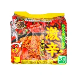 Yamamoto Seifun Tanuki Oyaji No Lppin (Super Spicy Mazemen Noodles) (80g*5Pcs) 440g (B.B.D 01 Nov 2024)