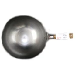 Carbon Steel London Wok - 10 Inch Round Bottom