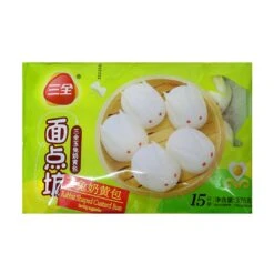 SQ Brand Rabbit Shaped Custard Bun 375g (Frozen)