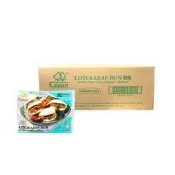 Case Of Kawan Brand Gua Bao Buns (10 Pcs) (300g*12 Packs) 3.6kg (Frozen)