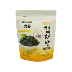Sempio Gim Jaban Crispy Seaweed Snack BBQ Flavour 50g