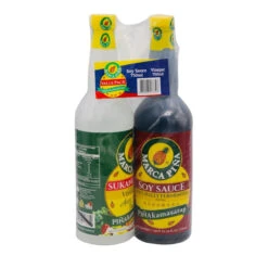 Marca Pina Value Pack (Soy Sauce 750ml + Sugar Cane Vinegar 750ml)
