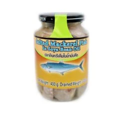 BDMP Salted Mackerel Fish In Soya Bean Oil 400g
