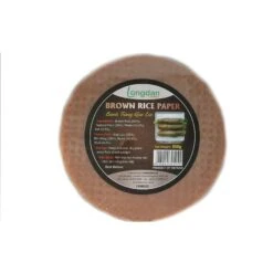 Longdan Brown Rice Paper 22cm 500g