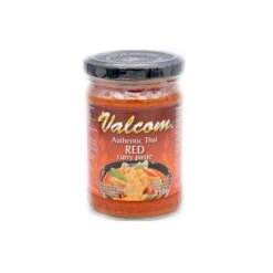 Valcom Authentic Thai Red Curry Paste (Gaeng Ped) 210g