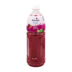 Mogu Mogu Grape Flavoured Drink With Nata De Coco (Coconut Gel) 1000ml