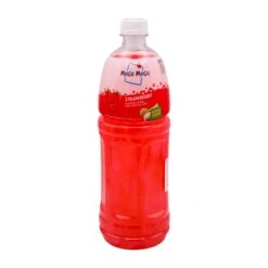 Mogu Mogu Strawberry Flavoured Drink With Nata De Coco (Coconut Gel) 1000ml