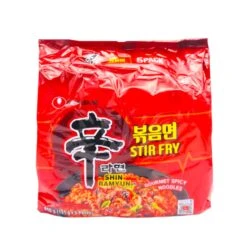 Nongshim Shin Ramyun Stir Fry (131g*5 Packs) 655g