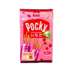 Glico Pocky Strawberry (11.7g*8) 93.6g
