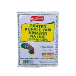 Buenas Grated Purple Yam (Ube) 454g (Frozen)