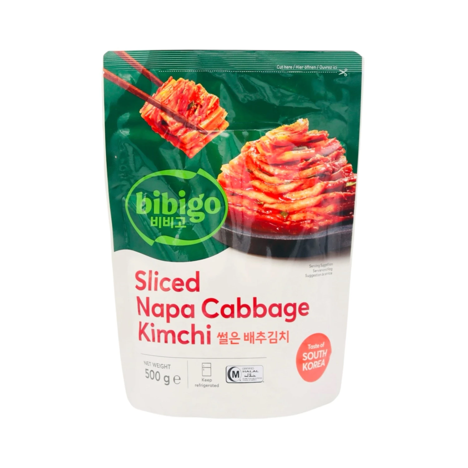 CJ Bibigo Sliced Napa Cabbage Kimchi 500g (B.B.D 26 May 2025) 3 CJ Bibigo Sliced Napa Cabbage Kimchi 500g (B.B.D 26 May 2025)