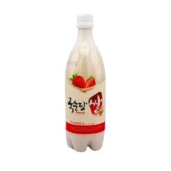 Kooksoondang Rice Makgeolli - Strawberry Flavour (Alc. 3% Vol.) 750ml