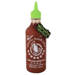 Flying Goose Sriracha Wasabi Sauce - Vegetarian 455ml