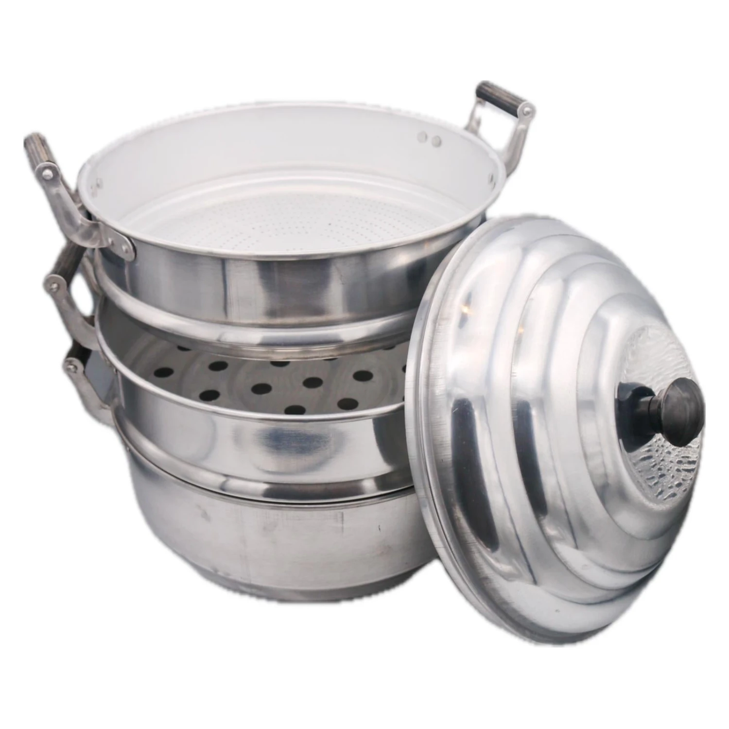 Diamond Brand Thai Aluminium Steamer (40cm) 4 Diamond Brand Thai Aluminium Steamer (40cm) - Image 2