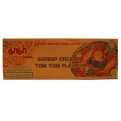 Box Of MAMA Creamy Shrimp Tom Yum Flavoured Instant Noodles (30 Packs X 55g)