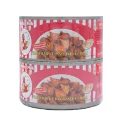 Smiling Fish (Pla Yim) Fried Baby Clam With Chilli 140g (2x70g) Value Pack