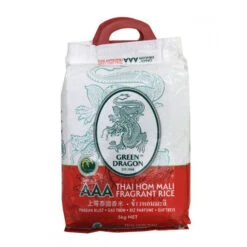 Green Dragon Thai Hom Mali Fragrant Rice 5kg